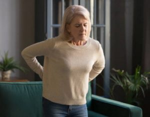 arthritis of spine in older woman